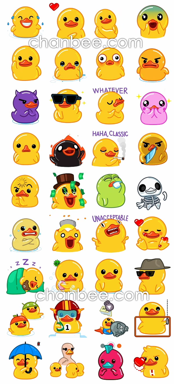 duck-stickers